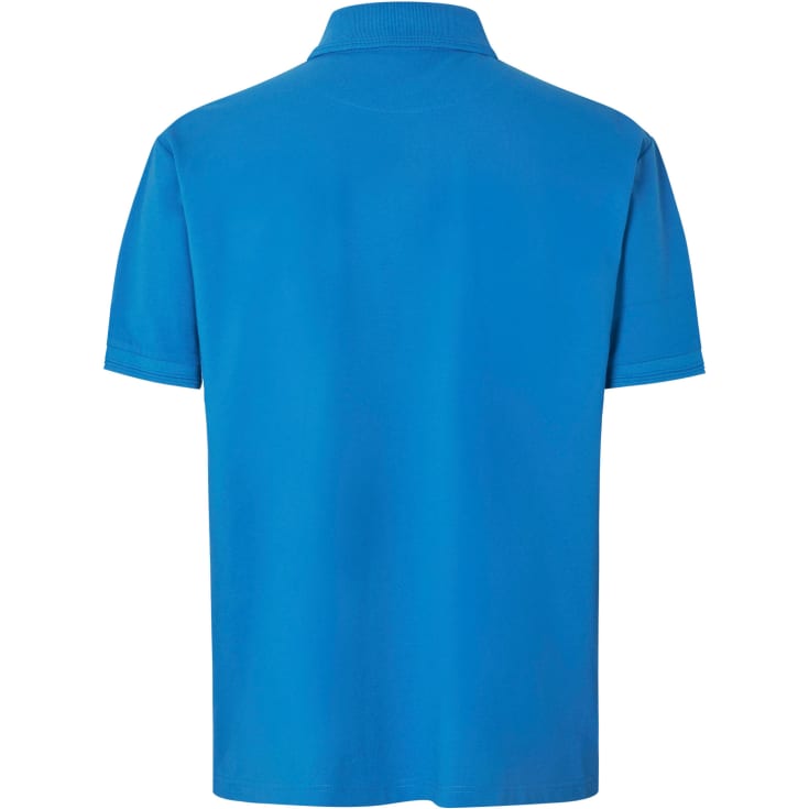 ID Pro Wear poloshirt uden lomme, azurblå, str. 2XL