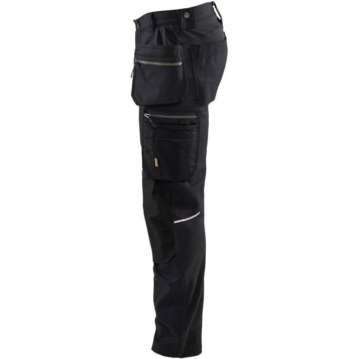 Blåkläder Workwear 1790 håndverkerbukser med 2-veis stretch, sort, str. C154