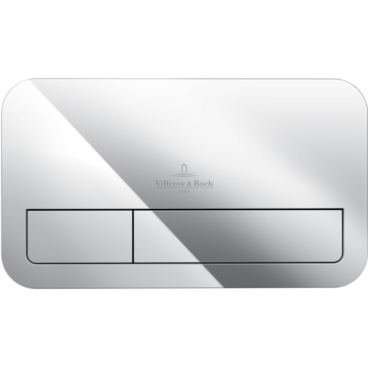 Villeroy & Boch ViConnect 200S betjeningsplate, dobbel spyling, krom