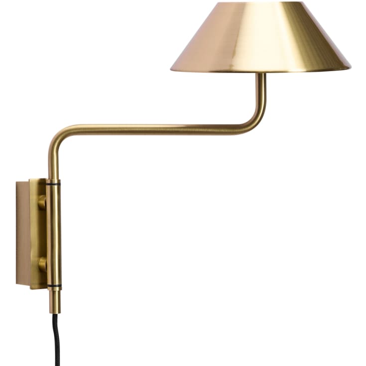 Hübsch Cover vegglampe, messing