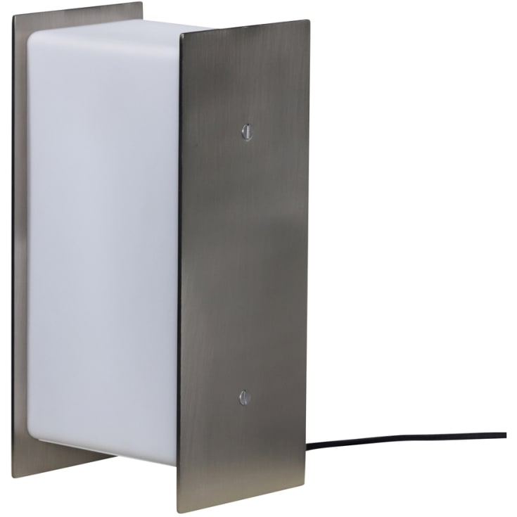 Hübsch Sabi bordslampa, nickel