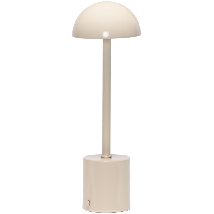 Hübsch Taten oppladbar bordlampe, sand