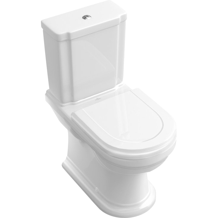 Villeroy & Boch Hommage toalett, CeramicPlus, hvit