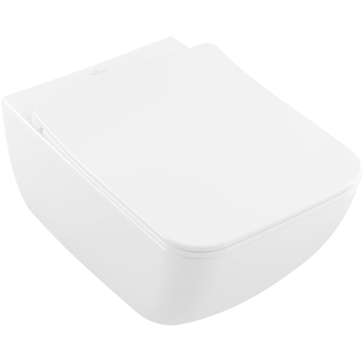 Villeroy & Boch Venticello vegghengt toalett, uten skyllekant, 37,5x56 cm, hvit
