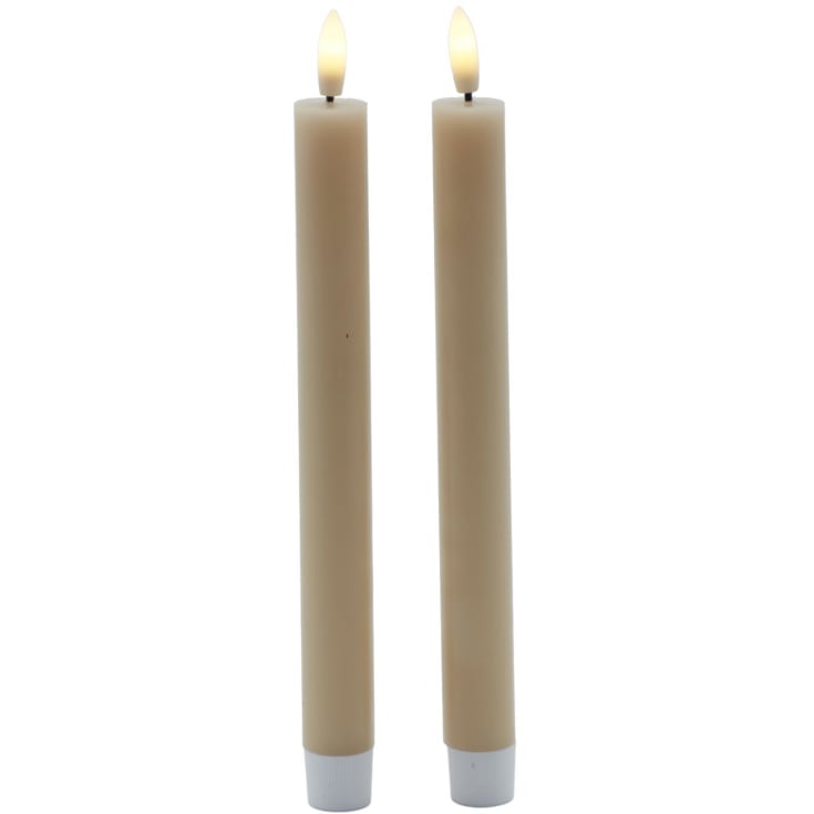 Sirius Sille LED kronelys, batteri, lysbrun