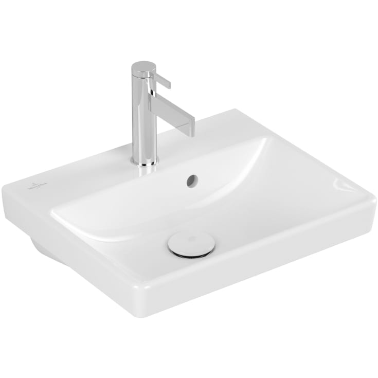 Villeroy & Boch Avento servant, overløp, 45x37 cm, hvit