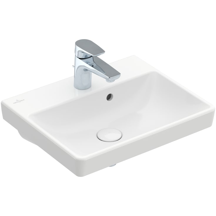 Villeroy & Boch Avento servant, overløp, 45x37 cm, hvit