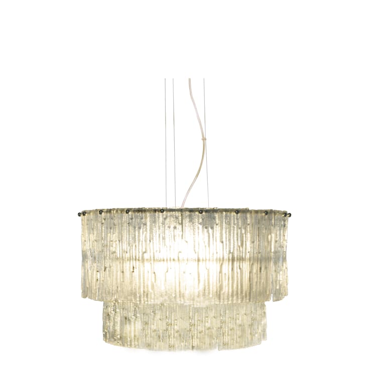Aneta Lighting Abelone pendel, klar/sølv