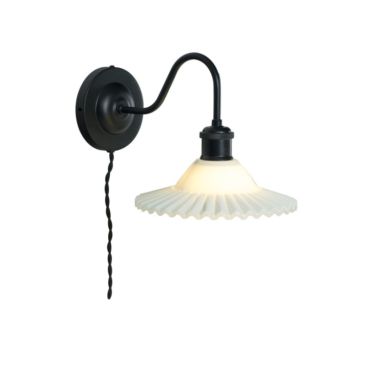 Aneta Lighting Silvia vägglampa, svart