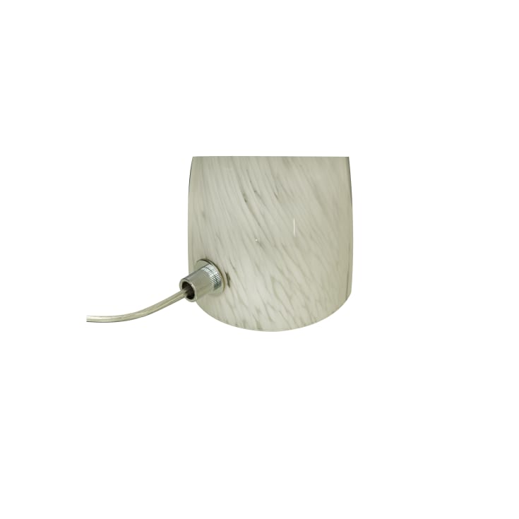 Aneta Lighting Mushi bordslampa, vit, H21 cm