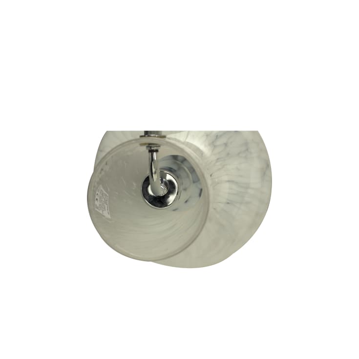 Aneta Lighting Mushi bordlampe, hvid, H21 cm