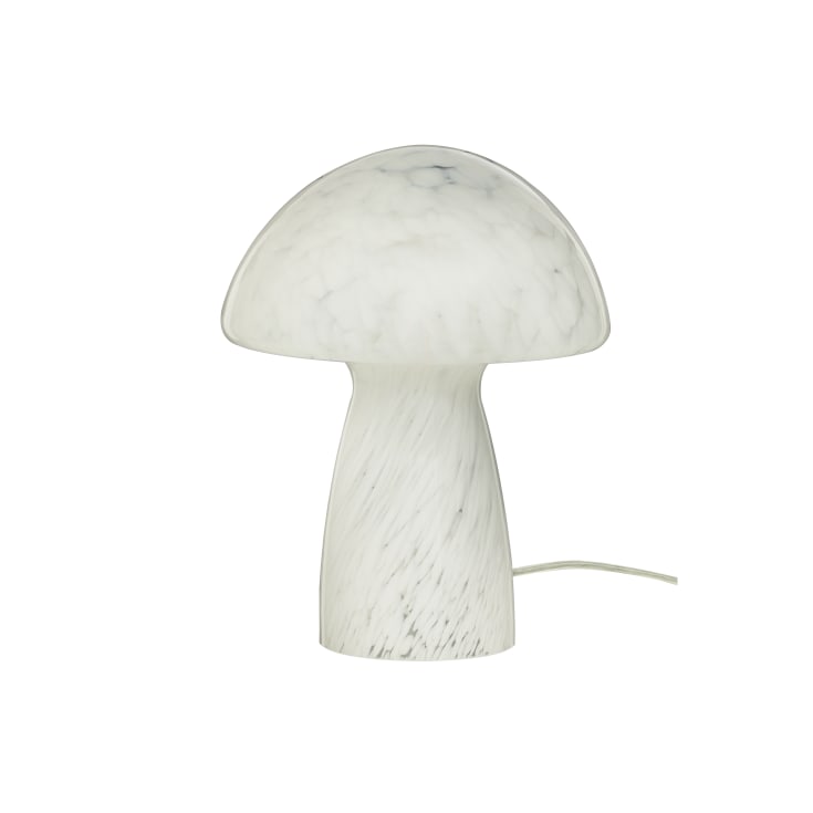 Aneta Lighting Mushi bordlampe, hvid, H29 cm