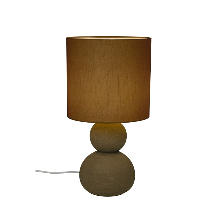 Aneta Lighting Kalamata bordlampe, brun