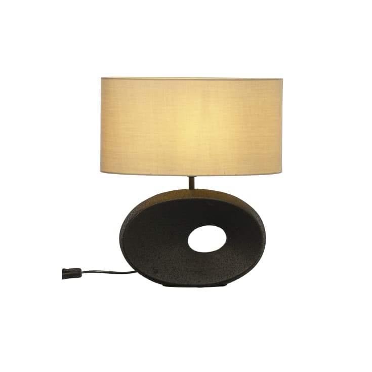 Aneta Lighting Ellipse bordlampe, sort