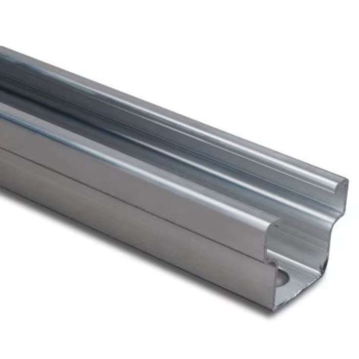70 stk Montageskinne C-skinne 38-1,65, 5,90M, alu (53x38 mm)