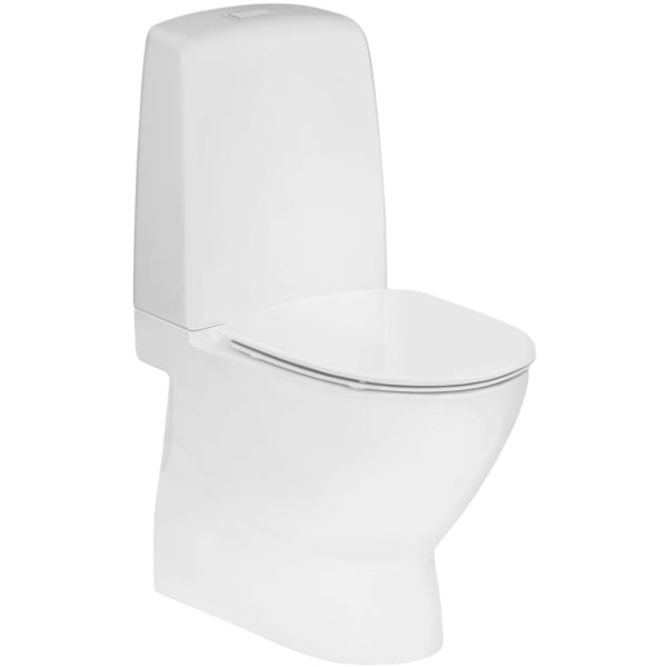 Ifö Spira Art toilet m/S-lås, Rimfree, hvid. 624000031 | BilligVVS.dk