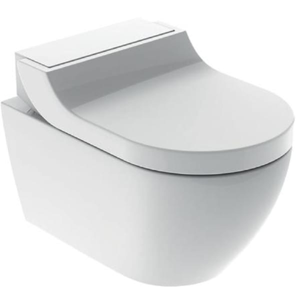 Geberit AquaClean Tuma Comfort douchetoilet, uden skyllekant, rengøringsvenlig, hvid