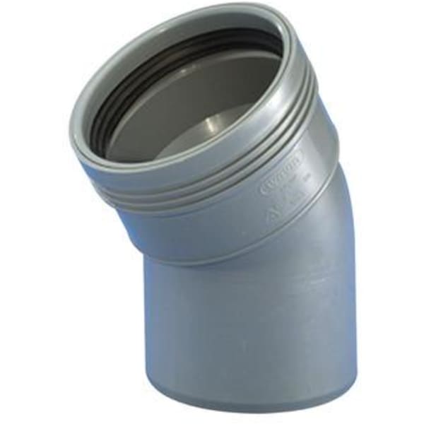 Htp Bøjning 30 Gr. 50 Mm Med 1 Muffe Grå