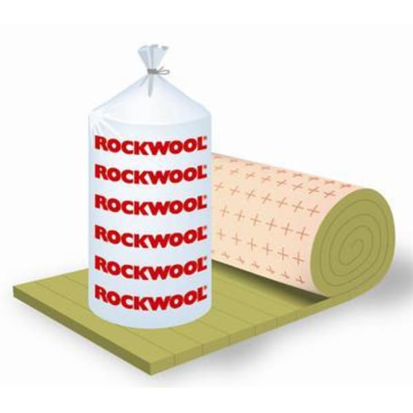 Rockwool Lamelmåtte m/Alufolie 50 mm.