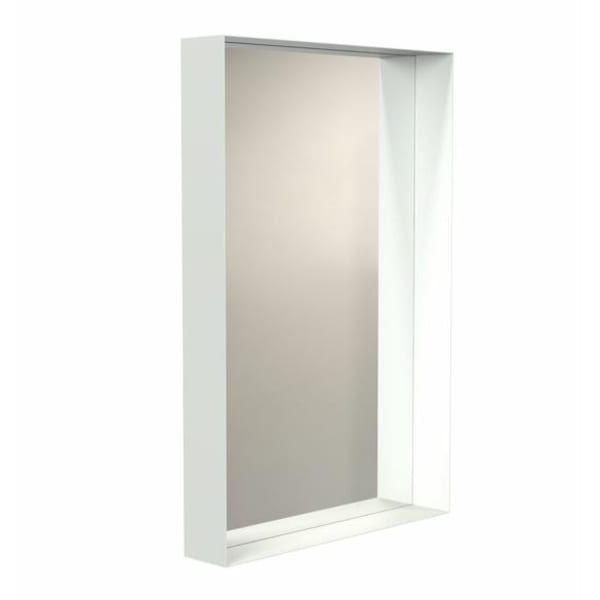 Frost UNU spejl med ramme 60 x 90 cm i hvid | | LavprisVVS.dk
