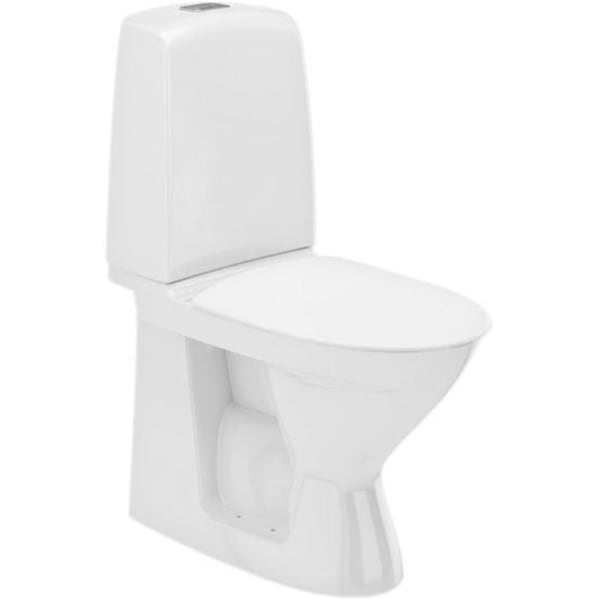 Ifö Spira 6260 toalett, utan spolkant, rengöringsvänlig, vit