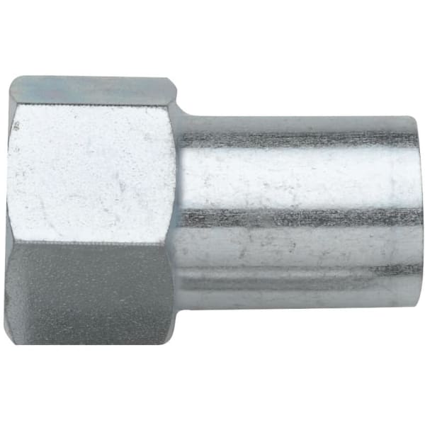 Turbo Steel indstik nippel/muffe, 22 mm x 3/4"