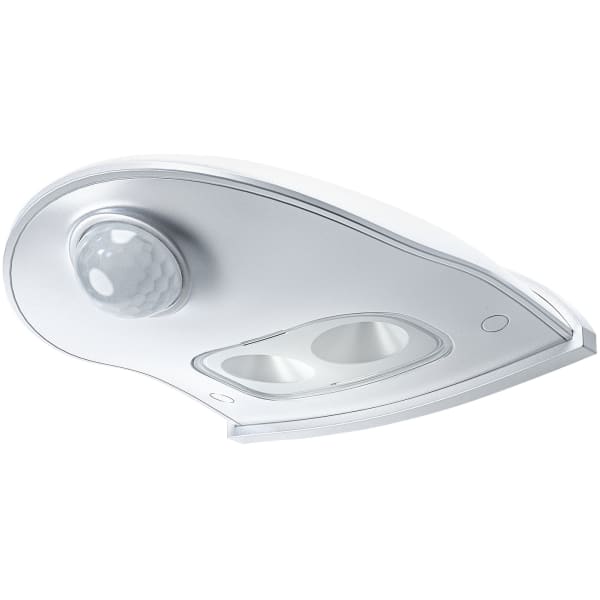 Ledvance DoorLED udendørs væglampe med sensor batteri i hvid | 4058075267848 | LavprisVVS.dk