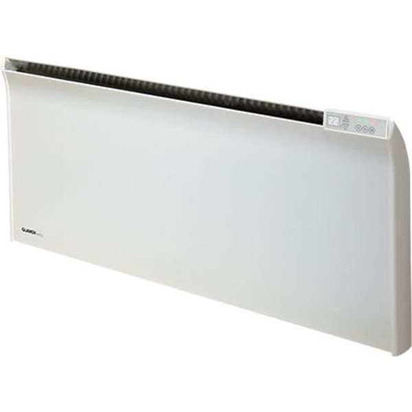 Glamox TPA 04 elradiator med termostat 400W hvid, 5 m² | 0500008398 Greenline.dk