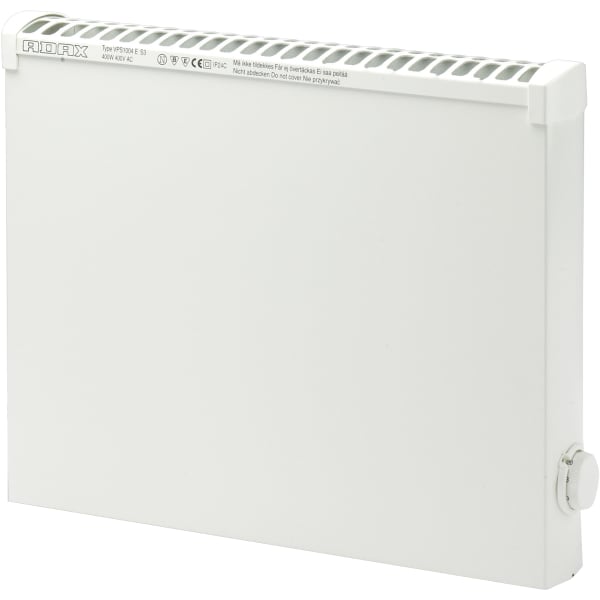 Springboard protestantiske Den fremmede Adax VPS1004 el-radiator, 400W/230V, 5 m² | 782010 | BilligVVS.dk