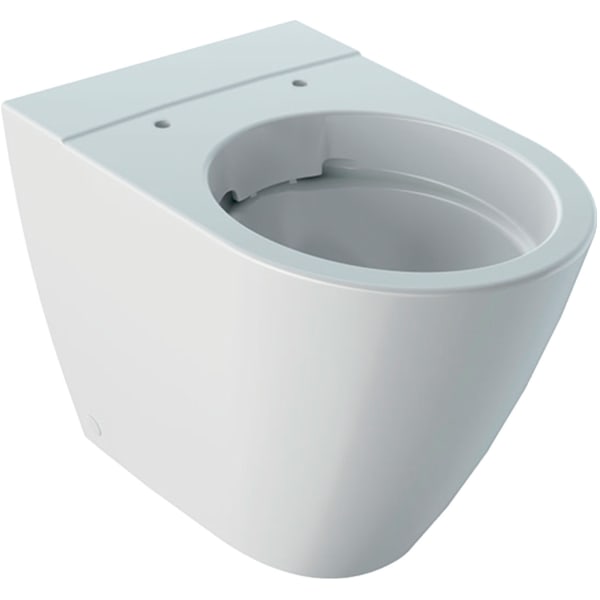 Geberit iCon toilet, back-to-wall, uden skyllekant, hvid