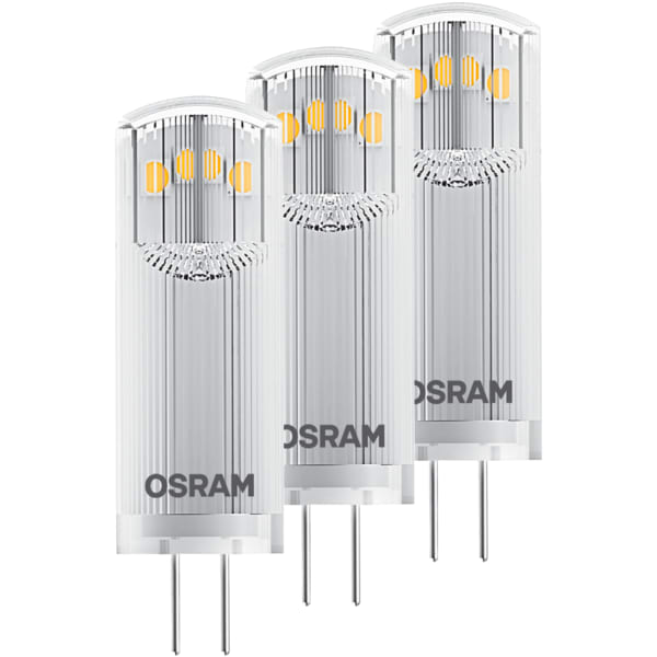 Osram LED stiftpære G4 3 stk., 1,8W | 4058075450011 | Greenline.dk