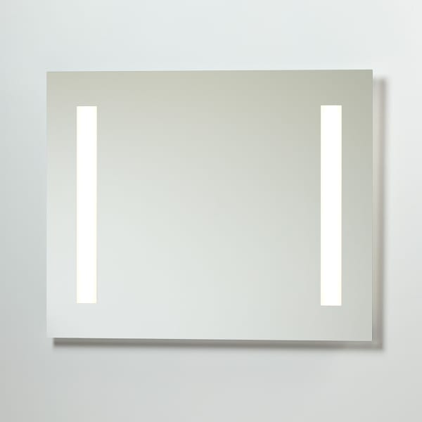 Eddike tage medicin psykologi Loevschall Godhavn spejl med LED lys, 80x65 cm | 3443457123 | BilligVVS.dk