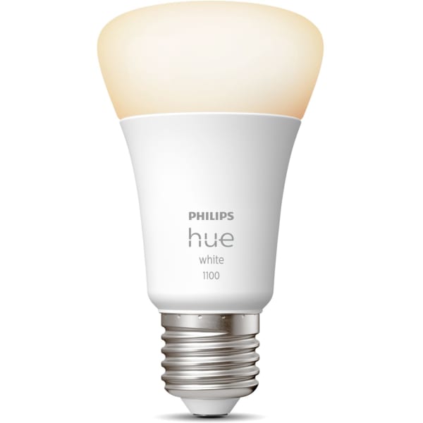 våben Vugge mandskab Philips Hue E27 White LED pære - 75W | 929002469202 | Greenline.dk