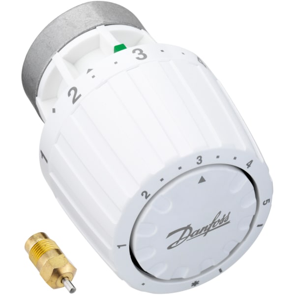 Danfoss RA-V 2961 Service-termostat inkl. pakdåse Ø 34 mm på ventilhalsen fremløbsventiler | 013G2961 | BilligVVS.dk