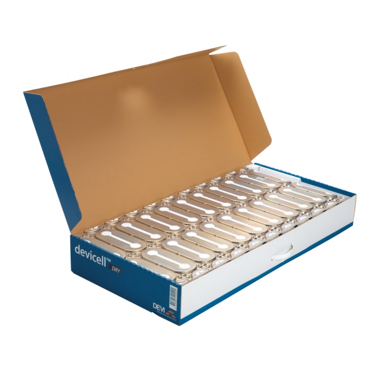 DEVIcell Dry monteringsplatta, 5 m², el-golvvärme
