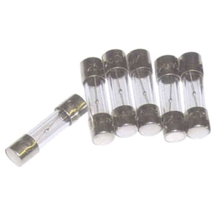 10 stk Finsikring Træg 5x20 mm 10,0A