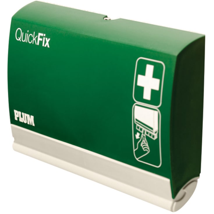 QuickFix plasterdispenser, med 2 x 45 stk. vandfaste plaster
