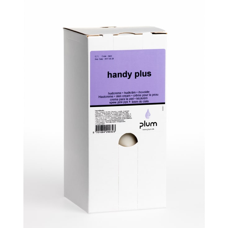 8 stk Plum Handy Plus hudkrem, med parfyme, 700 ml