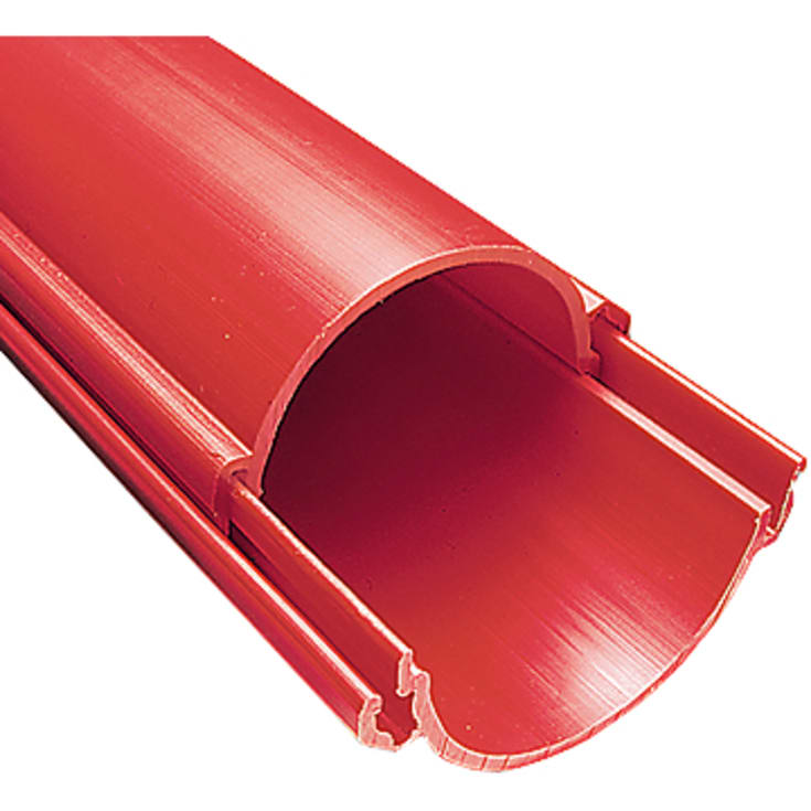 3 meter Kabelrör 160 mm, PE, 2-delad, 3000 mm