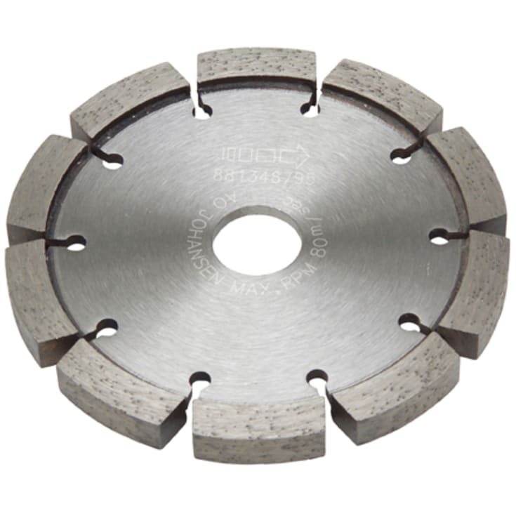 Fugekutter m/diamantblad, 125/22,2 mm
