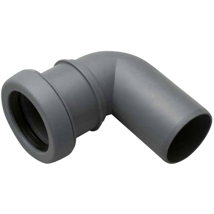 32 mm x 87° Bend PP grå