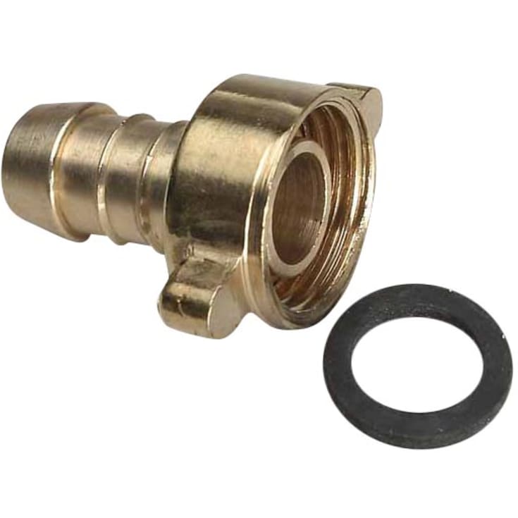 Slangkoppling 1/2", mässing