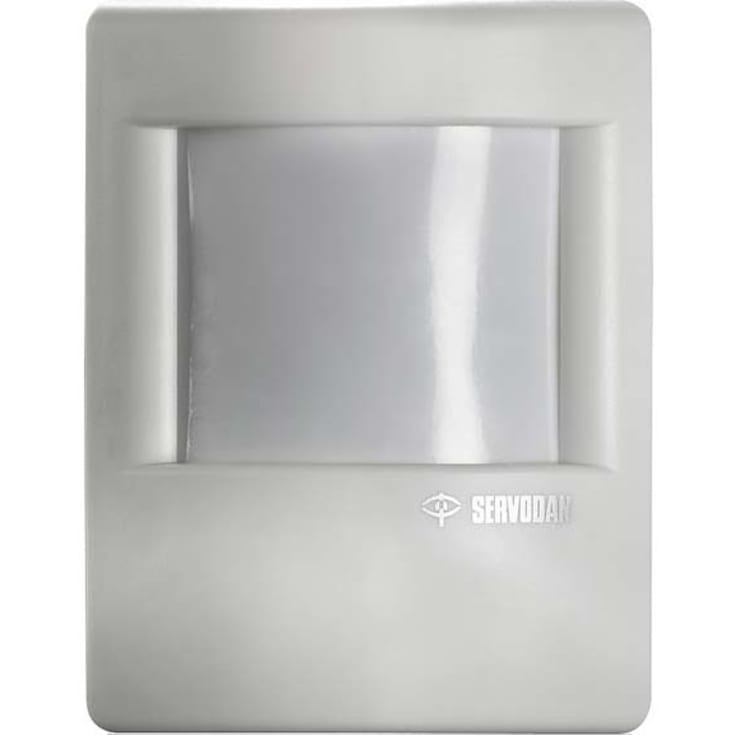 PIR sensor 90° 15M med relé 24V