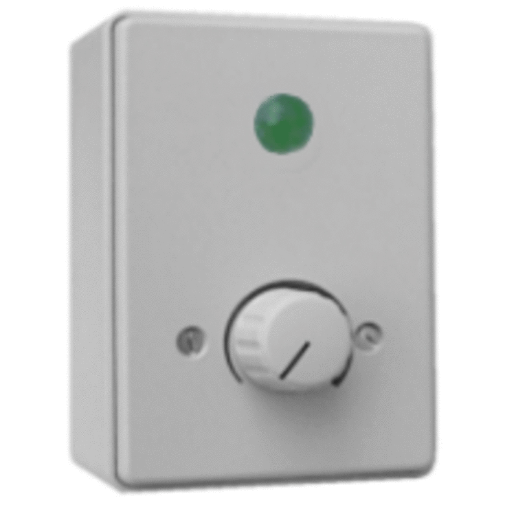 Regulator ES 15 3,5A med bryter hvit