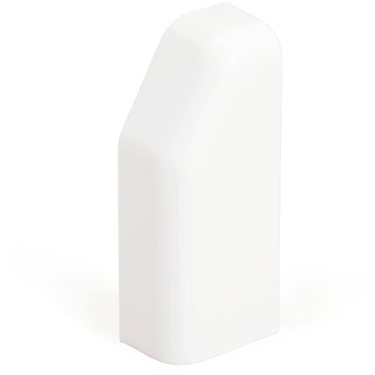 Ändstycke SL 20/50 höger vit RAL9010