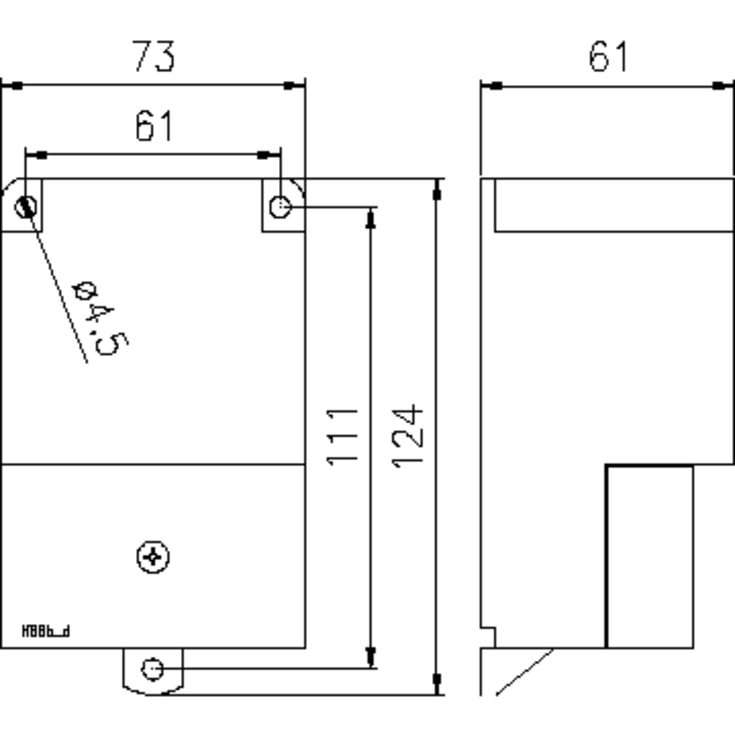 Sikkerhetstransformator LF66B-22024GS 230V/24VAC 60VA