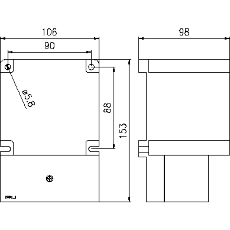 Sikkerhetstransformator LF96CH-22024GS 230V/24VAC 300VA