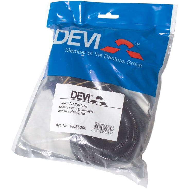 Devi Flexrör för anslutning, Ø6,7 mm, 2,5 m