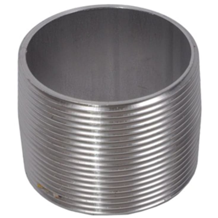 3/4&quot; x 30 mm Nippelrør kuttet AISI 316