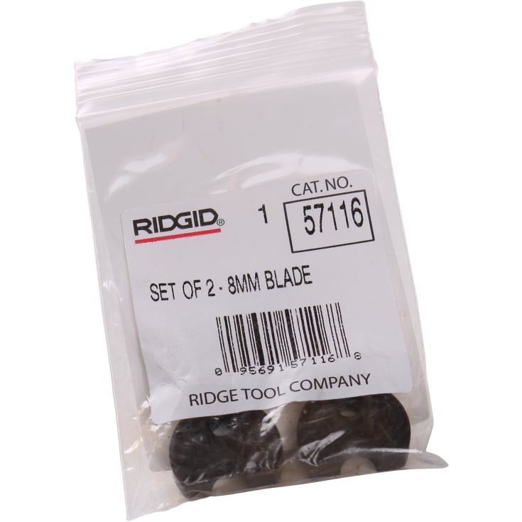 Ridgid 1390M 8mm Løse blader t/gjengestagskutter